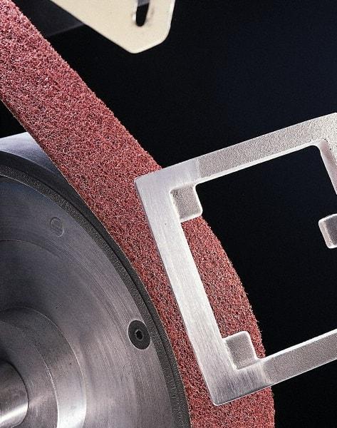 3M - 1" Wide x 42" OAL, Aluminum Oxide Abrasive Belt - Aluminum Oxide, Very Fine, Nonwoven, Series SC-BL - USA Tool & Supply