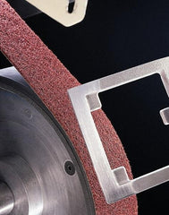 3M - 4" Wide x 90" OAL, Aluminum Oxide Abrasive Belt - Aluminum Oxide, Coarse, Nonwoven, Series SC-BL - USA Tool & Supply