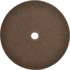 3M - 6" Diam, 1/4" Face Width, 5/8" Center Hole, Medium Grade, Aluminum Oxide Deburring Wheel - Unitized, Hard Density 7 Grade, 7,500 RPM - USA Tool & Supply
