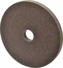 3M - 6" Diam, 1/2" Face Width, 1" Center Hole, Fine Grade, Aluminum Oxide Deburring Wheel - Unitized, Medium Density 5 Grade, 7,500 RPM - USA Tool & Supply