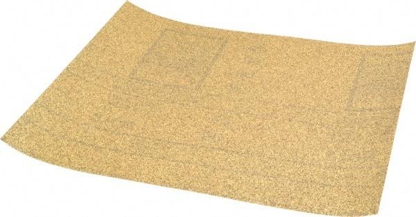 3M - 80 Grit, Aluminum Oxide Sanding Sheet - 11" Long x 9" Wide, Medium Grade, A Weighted Paper Backing - USA Tool & Supply