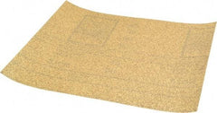 3M - 80 Grit, Aluminum Oxide Sanding Sheet - 11" Long x 9" Wide, Medium Grade, A Weighted Paper Backing - USA Tool & Supply
