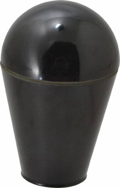 Davies - 1-5/8 Inch Head, 7/8 Inch Hub Diameter, 3/8-16 Inch Hole Female Insert Lever Knob - USA Tool & Supply