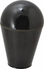Davies - 1-5/8 Inch Head, 7/8 Inch Hub Diameter, 3/8-16 Inch Hole Female Insert Lever Knob - USA Tool & Supply