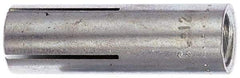 Red Head - 5/8" Diam, 5/8" Drill, 2" Min Embedment Drop-In Concrete Anchor - 316 Stainless Steel, Slotted Drive, 3/4" Thread Length - USA Tool & Supply