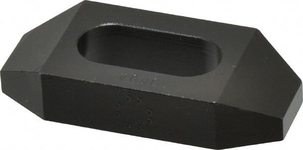 TE-CO - 1/2" Stud, Steel, Plain Strap Clamp - USA Tool & Supply