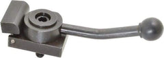 Gibraltar - 5/16-18 Stud, Standard Base, Steel Cam Action Clamp - 1-3/4" Base Len x 1" Base Height, 5" Len with Handle x 1-5/8" Height with Handle x 1-1/4" Overall Width, 1/8" Projection from Base - USA Tool & Supply