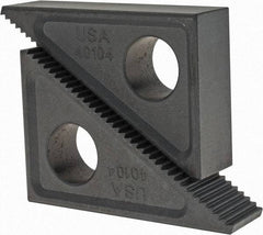 TE-CO - 2 Piece, 2-1/2 to 6" Height Adjustment, Steel Step Block - 1/16" Step Depth, 1/8" Step Elevation, 1" Width, 3-3/4" Base Depth, 2-15/32" Height - USA Tool & Supply