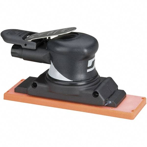 Dynabrade - 0.3 hp Inline Finishing Sander - 18 CFM Air Consumption, 6.21 bar Air Pressure, 1/4 NPT Inlet - USA Tool & Supply