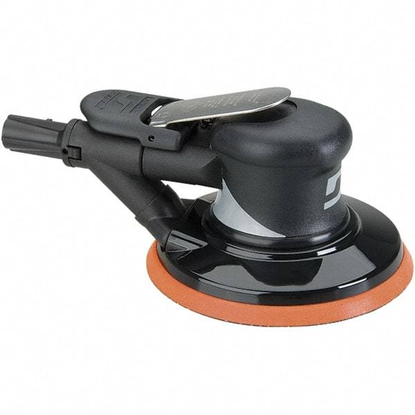 Dynabrade - 18 CFM Air Consumption, Random Air Orbital Sander - Round Pad, - USA Tool & Supply