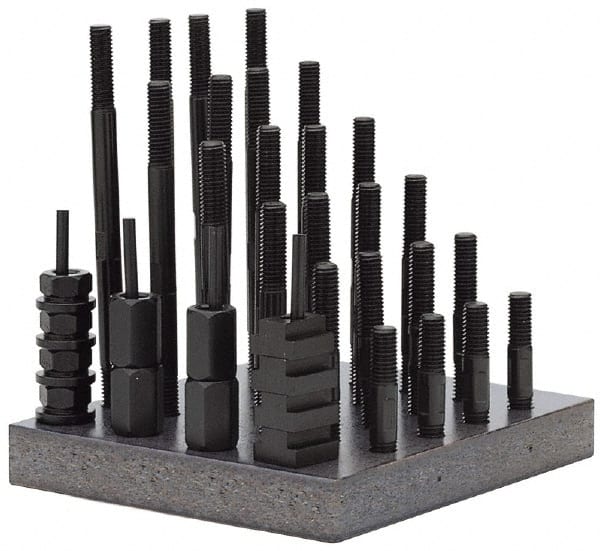 TE-CO - T-Nut & Stud Kits Stud Thread Sizes: 7/8-9 T-Slot Size (Inch): 1 - USA Tool & Supply