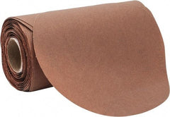 Norton - 5" Diam, 500 Grit Aluminum Oxide Adhesive PSA Disc - Super Fine Grade, Brown, B Weighted Backing, Flexible - USA Tool & Supply