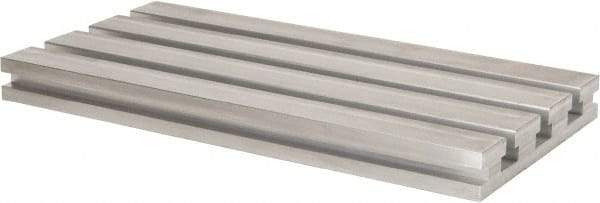 Mitee-Bite - 457.2mm Long x 228.6mm Wide x 37.6mm High Aluminum Fixture Plate - 12.7mm Plate Thickness - USA Tool & Supply