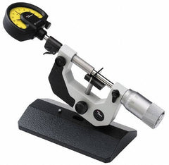 Mahr - Mechanical Bench Micrometers Minimum Measurement (Inch): 0 Maximum Measurement (Inch): 2 - USA Tool & Supply