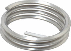 Heli-Coil - M14x1.25 Metric Fine, 3/8" OAL, Free Running Helical Insert - Tanged, Stainless Steel - USA Tool & Supply