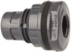 Value Collection - 3/4" PVC Plastic Pipe Tank Adapter - Schedule 80, FIPT x FIPT End Connections - USA Tool & Supply
