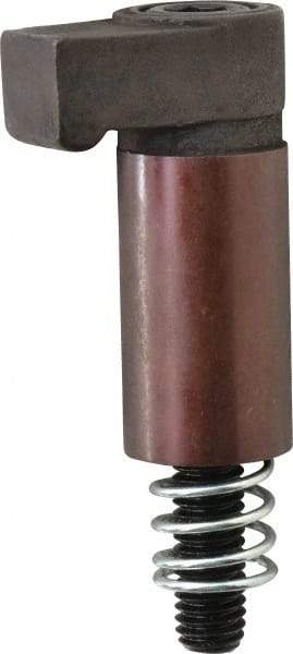 Gibraltar - 3/8-16 Thread, 0.874" Body Diam, 2-1/4" Body Length, Cap Screw Hook Clamp Assembly - 19/32" Height of Clamp Face, 9/16" Width of Clamp Face, Black Oxide Coating, Carbon Alloy Steel - USA Tool & Supply