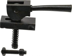 Value Collection - 3/8-16 Tap Size, Steel Strap Clamp Assembly - Center Cam, 5/8" Strap Thickness, 3/4" Travel, 3" Strap Len, 1-1/4" Strap Width - USA Tool & Supply