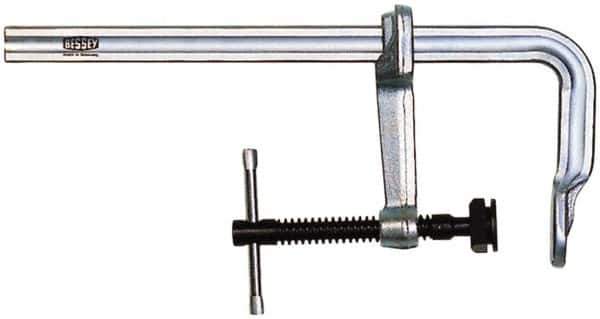 Bessey - 7" Deep Throat, 48" Max Capacity, Standard Sliding Arm Clamp - 4,880 Lb Clamping Pressure, 0.85" Spindle Diam - USA Tool & Supply