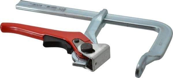 Bessey - 4" Deep Throat, 8" Max Capacity, Standard Sliding Arm Clamp - 660 Lb Clamping Pressure - USA Tool & Supply