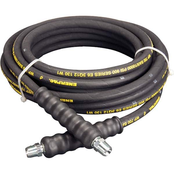 Enerpac - Hydraulic Pump Hose Inside Diameter (Inch): 0.25 Hose Length (Feet): 30.00 - USA Tool & Supply