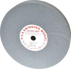 Value Collection - 8" Diam, 1" Face Width, 5/8" Center Hole, Fine Grade, Deburring Wheel - 1,920 RPM - USA Tool & Supply