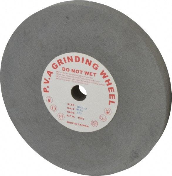 Value Collection - 10" Diam, 1" Face Width, 1" Center Hole, Coarse Grade, Deburring Wheel - 1,800 RPM - USA Tool & Supply