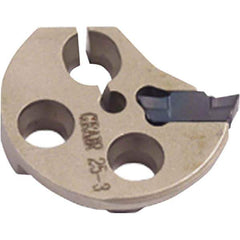 Iscar - Right Hand Cut Indexable Grooving Cartridge - GEMI, GEPI Insert Style - USA Tool & Supply