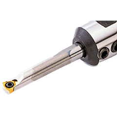 Iscar - 6.6mm Min Bore Diam, 59mm OAL, 6mm Shank Diam, MG-SWUB Indexable Boring Bar - WB.T 52.. Insert, Screw Holding Method - USA Tool & Supply