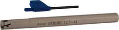 Iscar - GEHIM, Internal, Right Hand, 0.098" Max Depth of Cut, 0.031 to 0.075" Groove Width, Indexable Grooving Tool Holder - GEPI.. Insert Compatibility, 1/2" Shank Width, 6" OAL, Through Coolant - USA Tool & Supply
