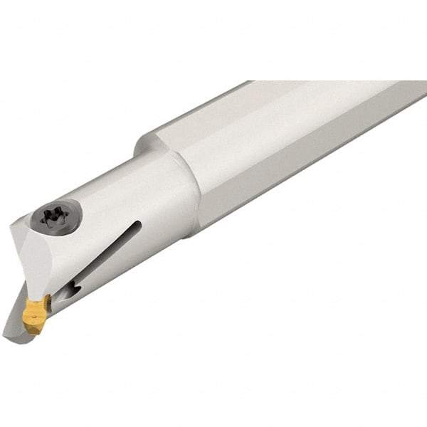 Iscar - 16mm Min Bore Diam, 125mm OAL, 16mm Shank Diam, GEHIU Indexable Boring Bar - 32mm Max Bore Depth, GEPI Insert - USA Tool & Supply