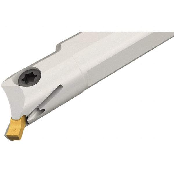 Iscar - 0.63" Min Bore Diam, 5" OAL, 5/8" Shank Diam, GEHIU Indexable Boring Bar - 1-1/4" Max Bore Depth, GEPI Insert - USA Tool & Supply