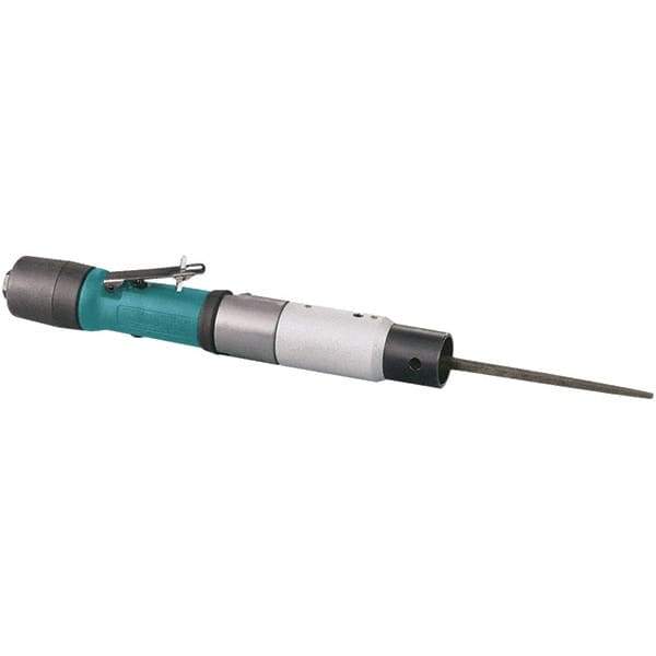 Dynabrade - 21 CFM Air Consumption, 13/32 Inch Long Stroke, Round Air File - 2,400 Blow per Minute, 6.21 bar Air Pressure, 1/4 NPT Inlet - USA Tool & Supply