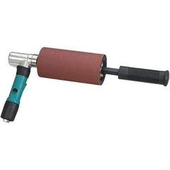 Dynabrade - 0.4 hp, 3,200 RPM Rolling Pin Sander - 24 CFM Air Consumption, 6.21 bar Air Pressure, 1/4 NPT Inlet - USA Tool & Supply