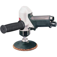 Dynabrade - 4" Max Disc, 11,000 RPM, Pneumatic Handheld Disc Sander - 32 CFM, 1/4 NPT Inlet, 0.7 hp, 90 psi - USA Tool & Supply