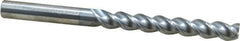 Niagara Cutter - 5/16", 2-1/4" LOC, 5/16" Shank Diam, 4" OAL, 3 Flute, Solid Carbide Square End Mill - Single End, TiCN Finish, Spiral Flute, 45° Helix, Centercutting, Right Hand Cut, Right Hand Flute, Series A345 - USA Tool & Supply
