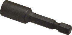 Wera - 1/4" Magnetic Nutsetter - 1/4" Hex Drive, 2" OAL, 7/16" Socket Nose Diam - USA Tool & Supply