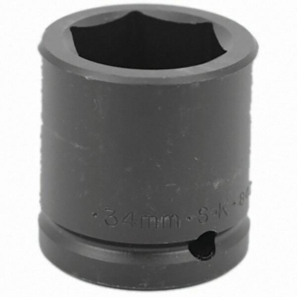 SK - Impact Socket - 3/4"DR 34MM IMPACT SOCKET - USA Tool & Supply