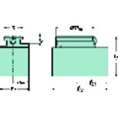 SL32305025L BLANK BORING HEAD - USA Tool & Supply