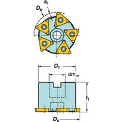 328-063Q22-13M Grooving Cutter - USA Tool & Supply