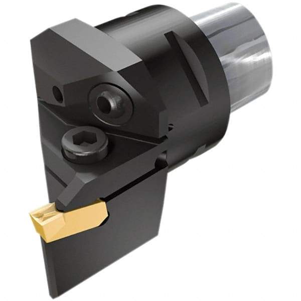 Iscar - GI.., GPV, TIP Insert, 55mm Head Length, 4mm Min Groove Width, Modular Grooving Cutting Unit Head - Right Hand Cut, System Size C6, Series Cut Grip - USA Tool & Supply