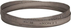 Lenox - 4 to 6 TPI, 12' 6" Long x 1-1/4" Wide x 0.042" Thick, Welded Band Saw Blade - Bi-Metal, Toothed Edge, Raker Tooth Set, Flexible Back - USA Tool & Supply