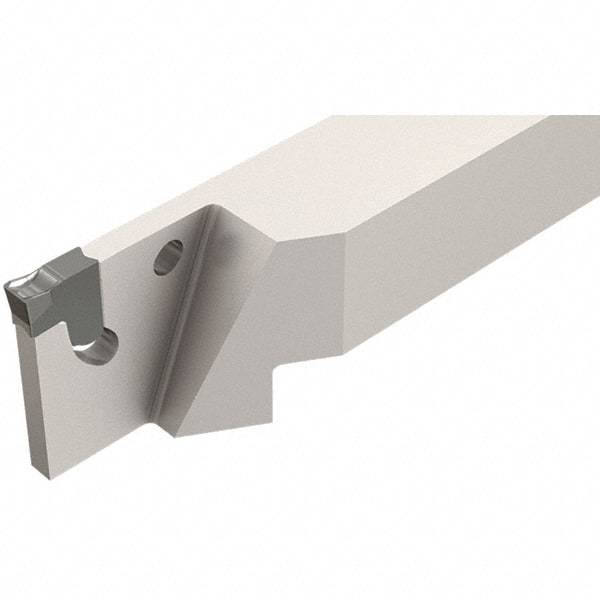 Iscar - External Thread, 1-1/2" Max Depth of Cut, 4.7mm Min Groove Width, 150.11mm OAL, Left Hand Indexable Grooving Cutoff Toolholder - 1" Shank Height x 1" Shank Width, TAG Insert Style, TGT Toolholder Style, Series Tang-Grip - USA Tool & Supply