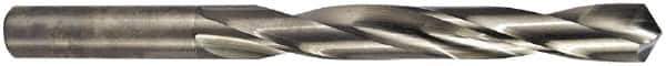 M.A. Ford - 0.8mm 118° Solid Carbide Jobber Drill - TiN Finish, Right Hand Cut, Spiral Flute, Straight Shank, 30mm OAL - USA Tool & Supply