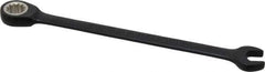 Proto - 8mm 12 Point Combination Wrench - 15° Head Angle, 5-1/2" OAL, Steel, Black Chrome Finish - USA Tool & Supply