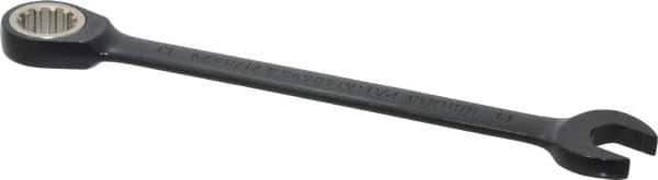 Proto - 13mm 12 Point Combination Wrench - 15° Head Angle, 7" OAL, Steel, Black Chrome Finish - USA Tool & Supply