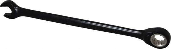 Proto - 5/16" 12 Point Combination Wrench - 15° Head Angle, 5-1/2" OAL, Steel, Black Chrome Finish - USA Tool & Supply