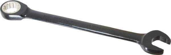 Proto - 3/4" 12 Point Combination Wrench - 15° Head Angle, 9-3/4" OAL, Steel, Black Chrome Finish - USA Tool & Supply
