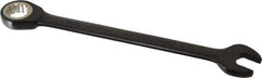 Proto - 13/16" 12 Point Combination Wrench - 15° Head Angle, 11-7/16" OAL, Steel, Black Chrome Finish - USA Tool & Supply
