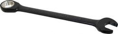 Proto - 7/8" 12 Point Combination Wrench - 15° Head Angle, 11-7/16" OAL, Steel, Black Chrome Finish - USA Tool & Supply